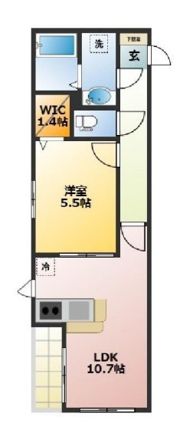 マイン南吉祥寺の間取り画像