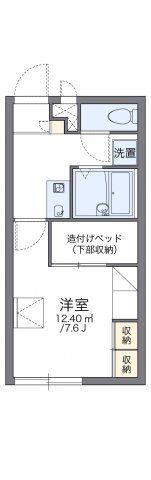 レオパレスOSHIROの間取り画像