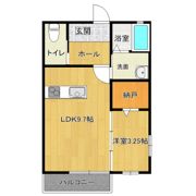 朝日レジデンス富士見ヶ丘の間取り画像