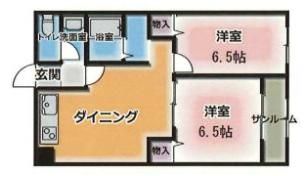 シルフィード・ドゥ花隈の間取り画像