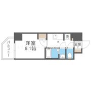 エムブイインプ新大阪の間取り画像