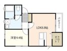 リノリノアパートメント江波の間取り画像
