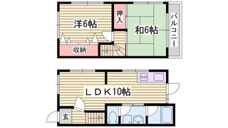 グランディア新長田の間取り画像