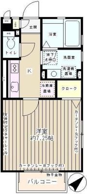 クレインハウス妙典の間取り画像