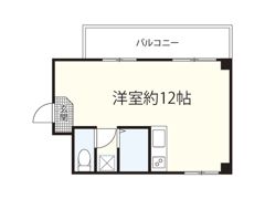 フドウ庚午ハイツの間取り画像