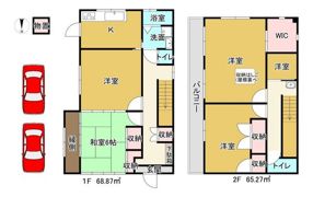 津島本町戸建ての間取り画像