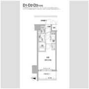 エスリード大阪梅田リュクスの間取り画像