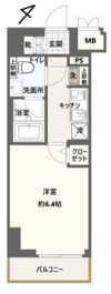 CREST TAPP 新横浜の間取り画像