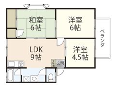 ウィンディア古江西の間取り画像