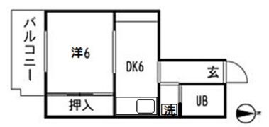 プリエ庚午の間取り画像