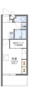 レオパレス恵ハイツの間取り画像
