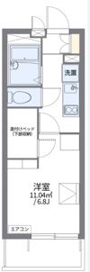 レオパレスNEWBROADの間取り画像