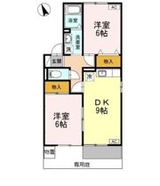 セジュール サンピア Cの間取り画像
