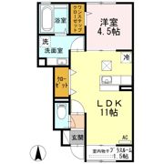 ボナールⅡの間取り画像