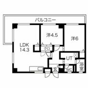 パインハイツの間取り画像