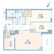 センチュリーフォレスト2号棟の間取り画像