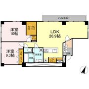 六本木コートの間取り画像