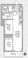 LiveCasa千鳥町の間取り画像