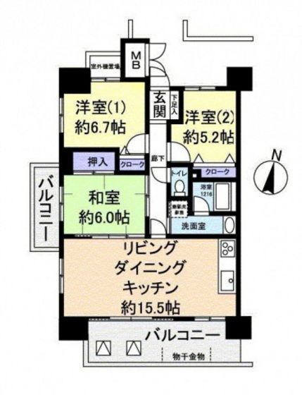 間取図
