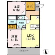 グランツ国富の間取り画像