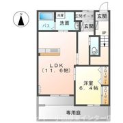 ルミナス飯泉の間取り画像