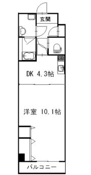 グラシア幟町の間取り画像