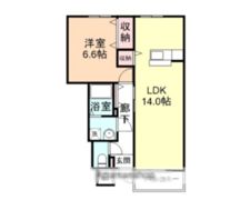 Fifty－FiftyA棟の間取り画像