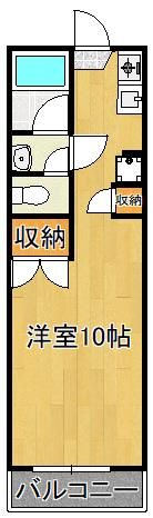 ベルハウス穴生の間取り画像