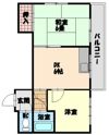 コスモスハイツの間取り画像
