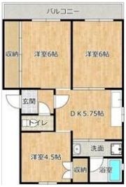 マキマンションの間取り画像