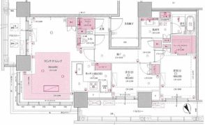 Brillia Tower浜離宮の間取り画像