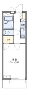 レオパレスグリナリー梅島の間取り画像