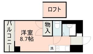 メゾンド・レクサスウエノビルの間取り画像