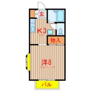 ライブゆうなみの間取り画像