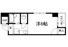 モンターニュ染の間取り画像