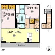 D-room monicaの間取り画像