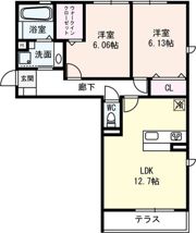 フォルトゥーナMⅡの間取り画像