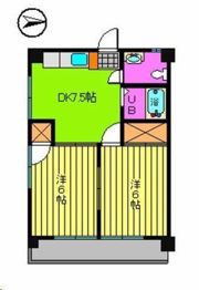 天山ハイツの間取り画像