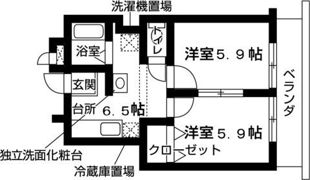 VIPちくさの間取り画像
