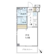 キバサンフラットの間取り画像
