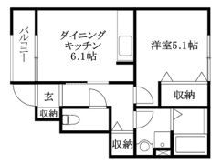 HYO-DORU東長戸の間取り画像