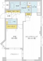 AZ小石川の間取り画像