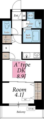 リブリ・MYTの間取り画像
