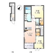 サンシャインAの間取り画像