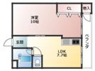 エターナルシティー公園 1号館の間取り画像