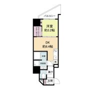 セレニテ難波ミラク参番館の間取り画像