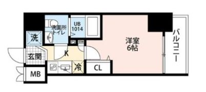 プレール・ドゥーク北品川の間取り画像