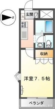 オレンジハウス・Tの間取り画像