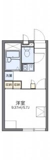 レオパレスオアシスの間取り画像