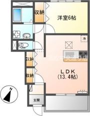 シャトーミニヨンの間取り画像
